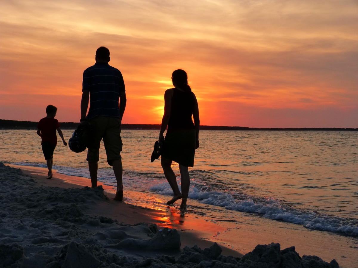 Sommerabend an der Ostsee