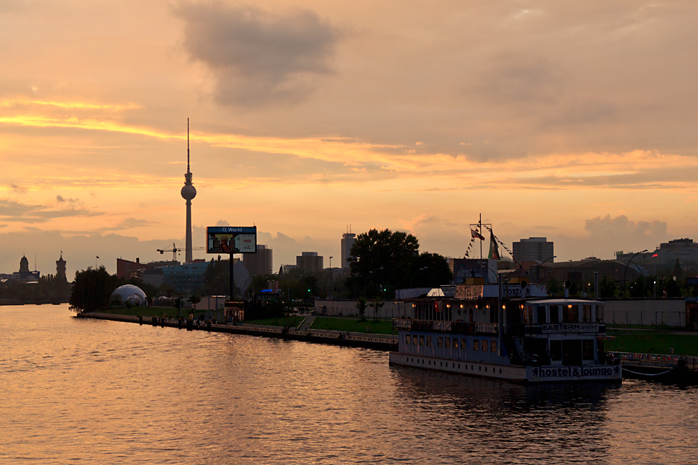 Sommerabend an der Spree Foto & Bild | deutschland, europe, berlin Bilder auf fotocommunity