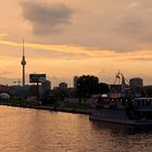 Sommerabend an der Spree