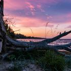 Sommerabend  an der Steilküste