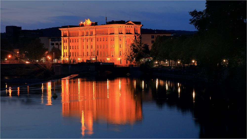 Sommerabend an der Weser