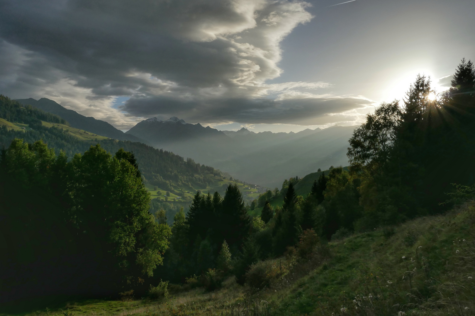 Sommerabend auf 1300m im Oktober