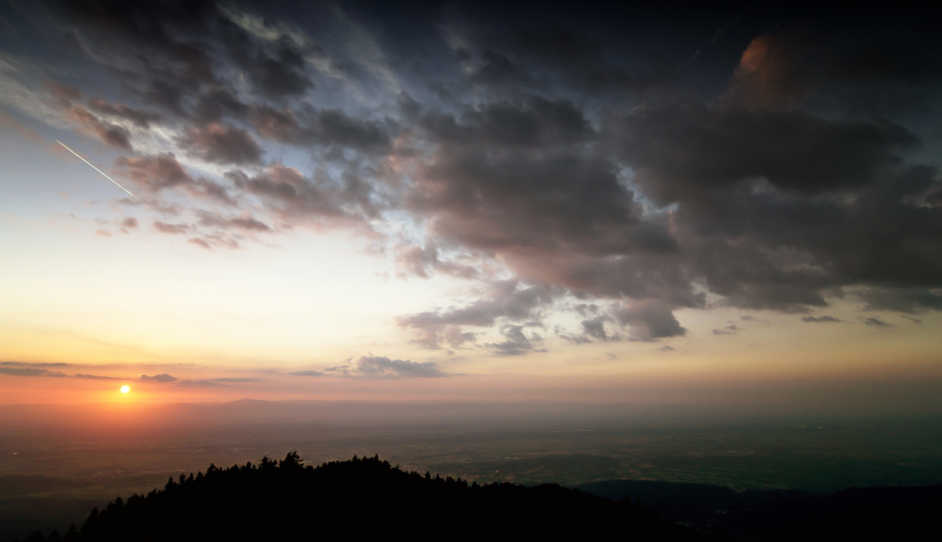 Sommerabend auf dem Hochblauen