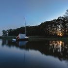 Sommerabend auf dem Wasser