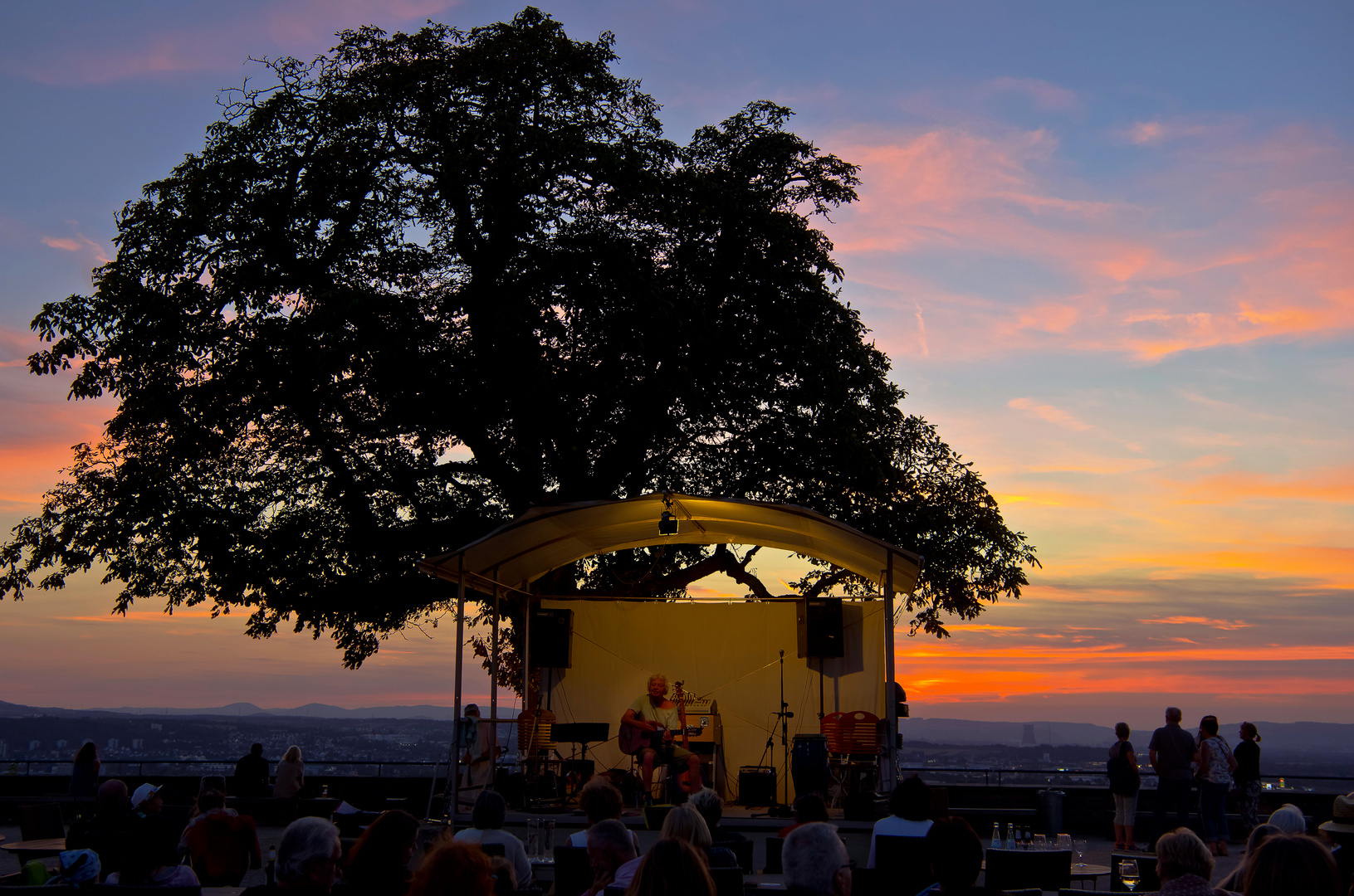 Sommerabend auf der Festung Ehrenbreitstein II