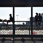 Sommerabend auf der Hackerbrücke