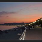 Sommerabend auf der Promenade des Anglais