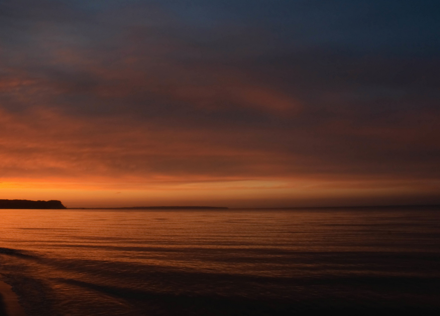 Sommerabend auf Rügen-Baabe