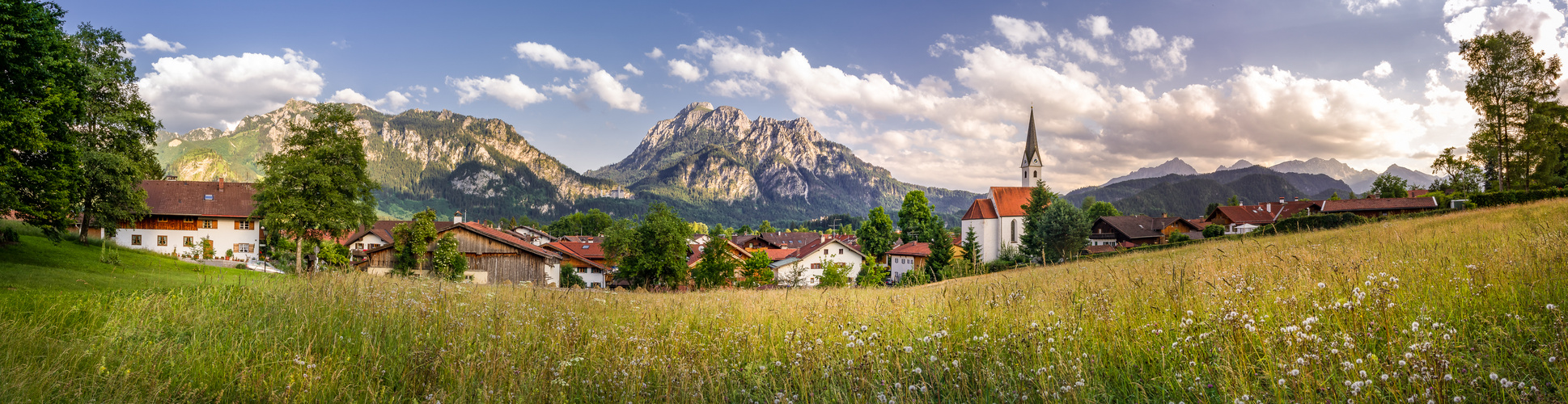 Sommerabend im Allgäu