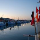 Sommerabend im Hafen Hirtshals