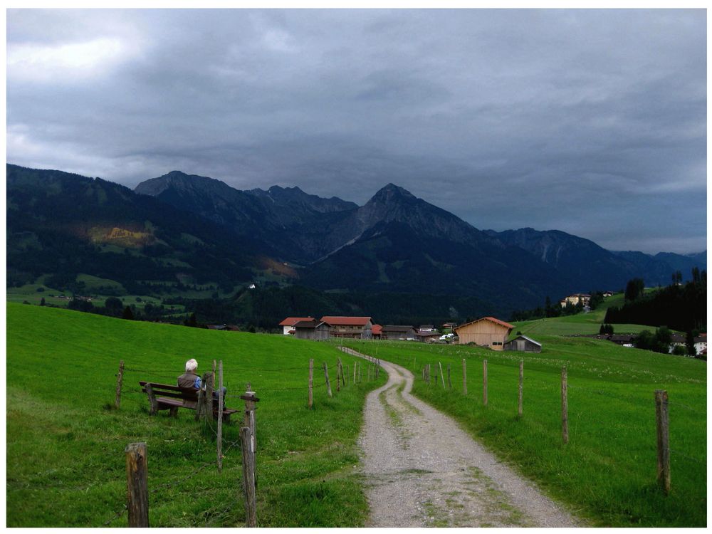 Sommerabend im Oberallgäu