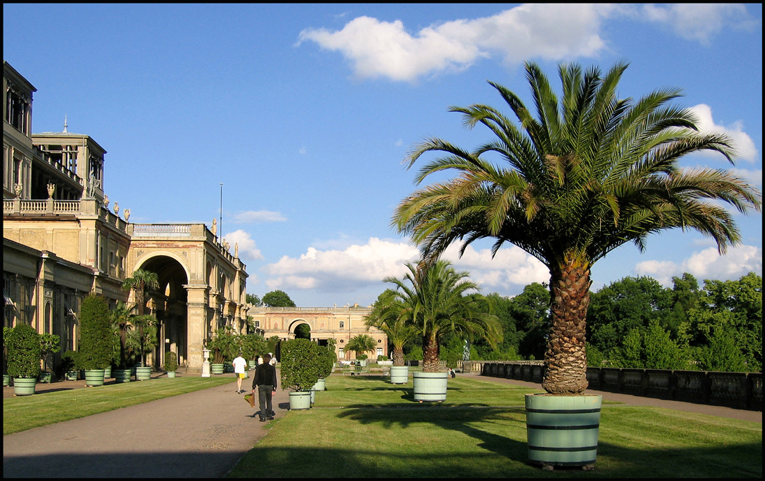 Sommerabend im Park Sanssouci