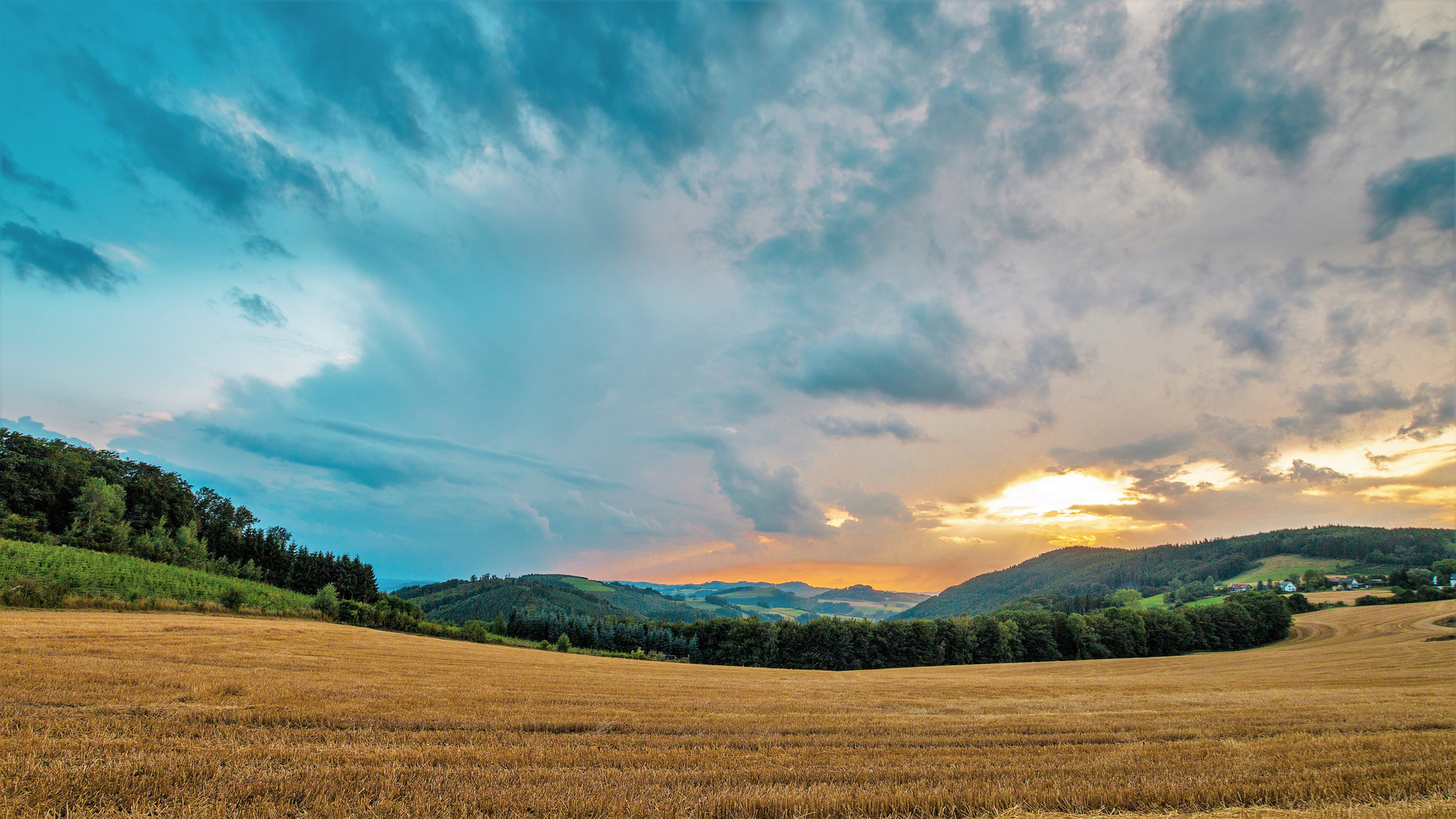 Sommerabend im Sauerland