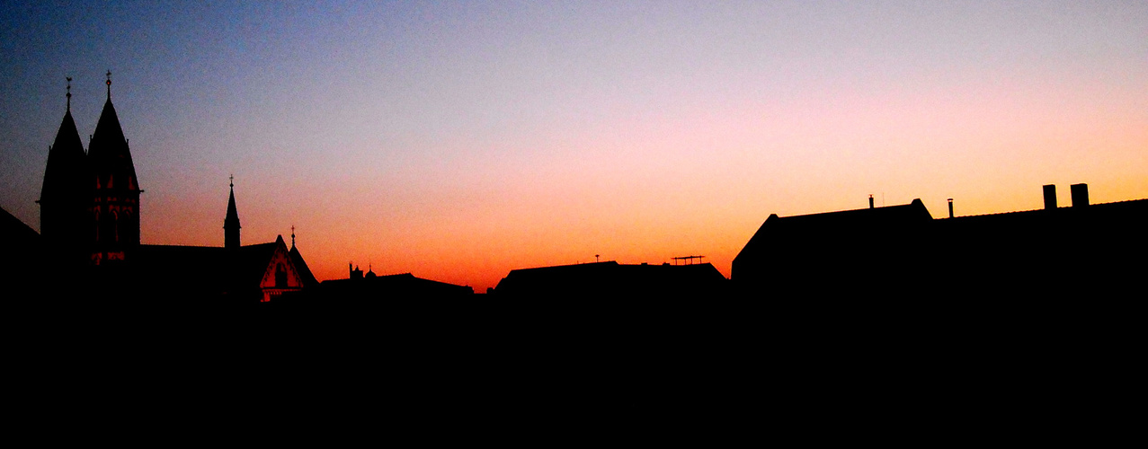 Sommerabend im Stühlinger (Freiburg i.Br.)