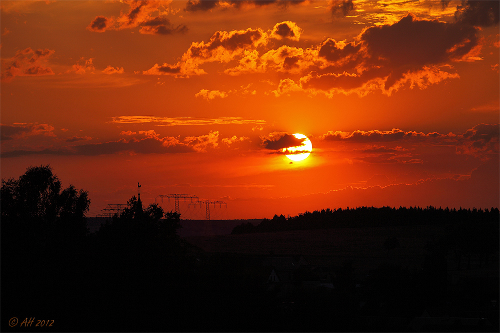 Sommerabend im Vogtland