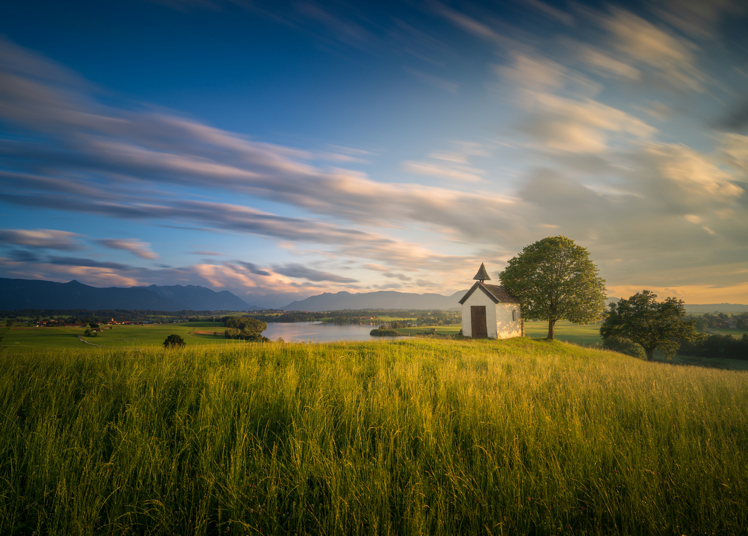 Sommerabend im Voralpenland 