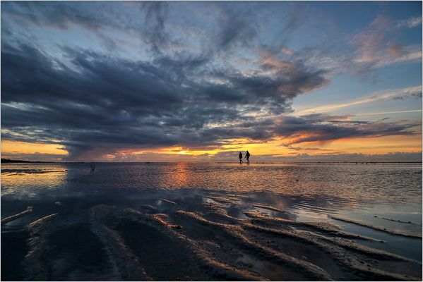 Sommerabend im Watt...