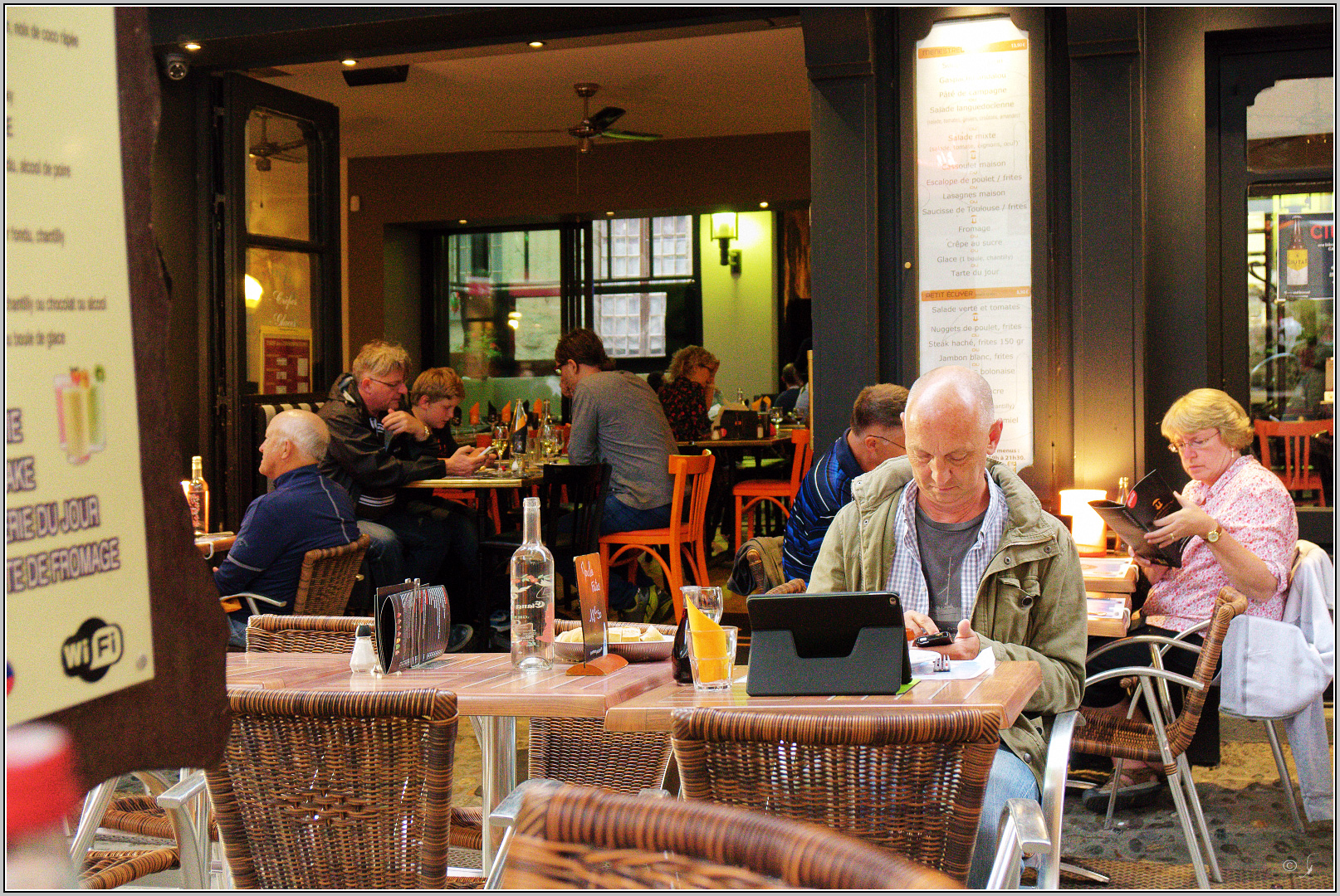 Sommerabend in Carcassonne