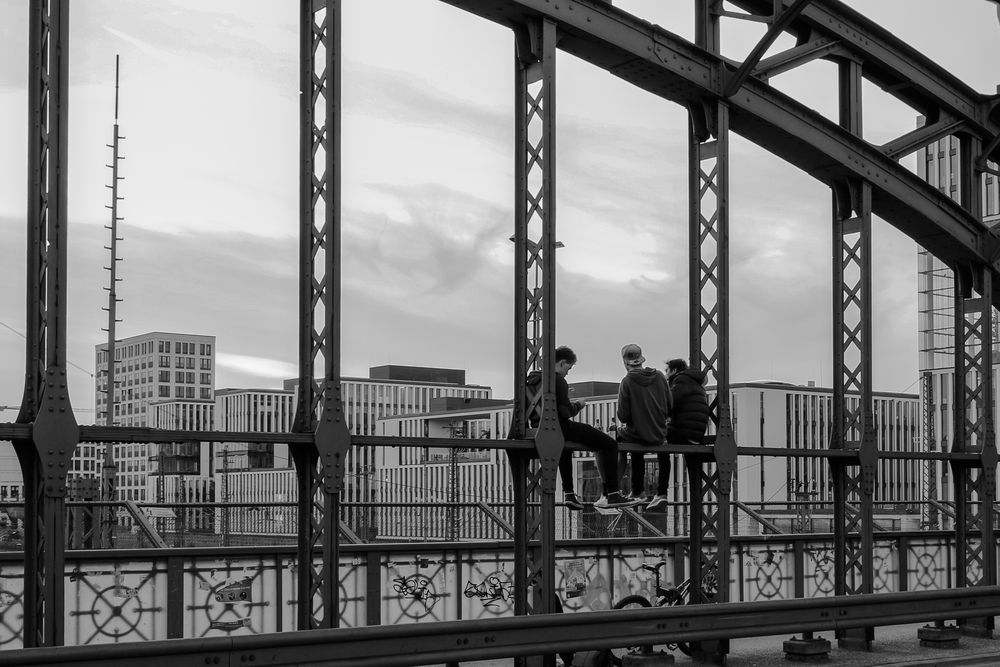 Sommerabend in der Großstadt