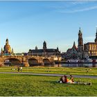 Sommerabend in Dresden