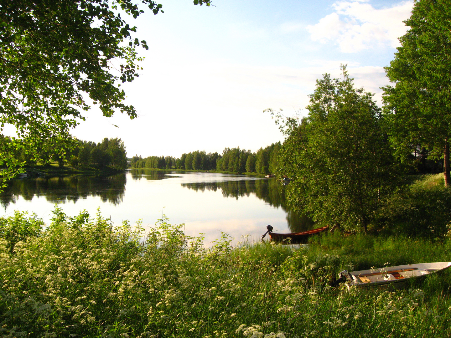 Sommerabend in Finnland