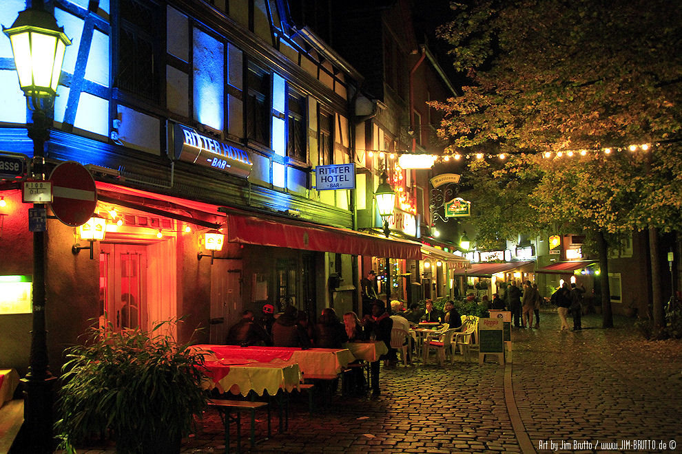 Sommerabend in Frankfurt - Alt-Sachsenhausen