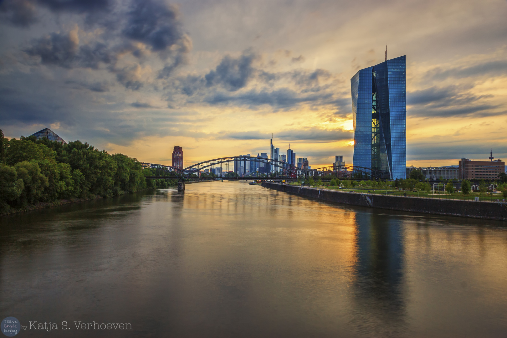 Sommerabend in Frankfurt