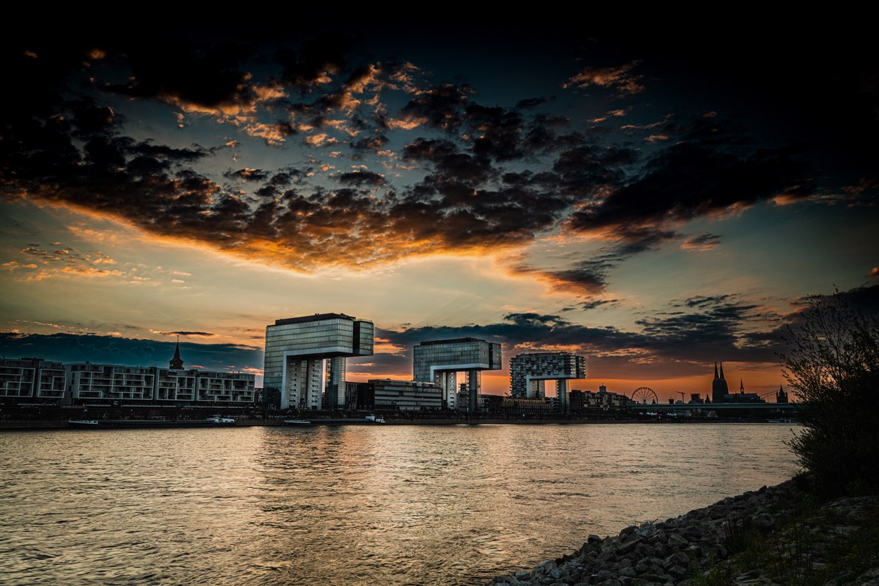 Sommerabend in Köln