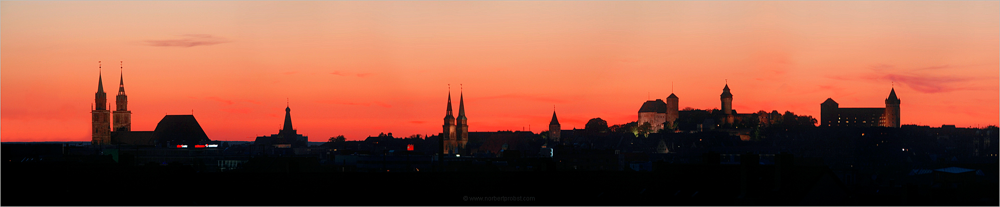 Sommerabend in Nürnberg