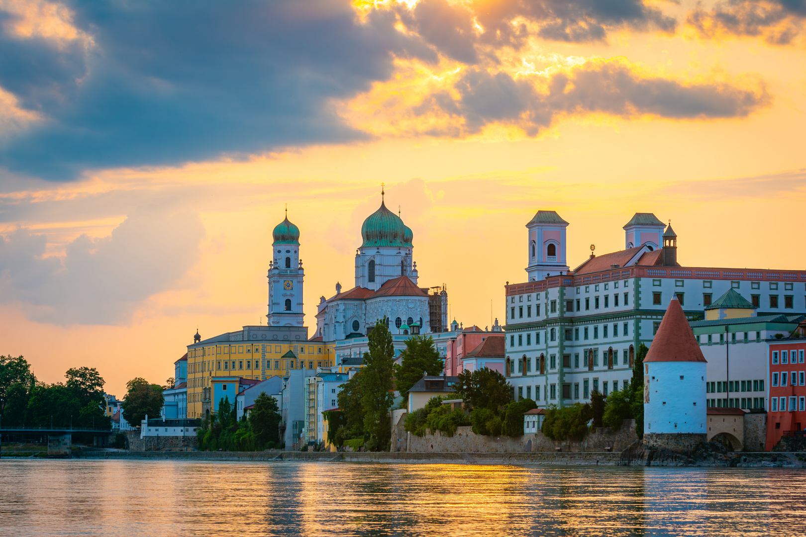 Sommerabend in Passau