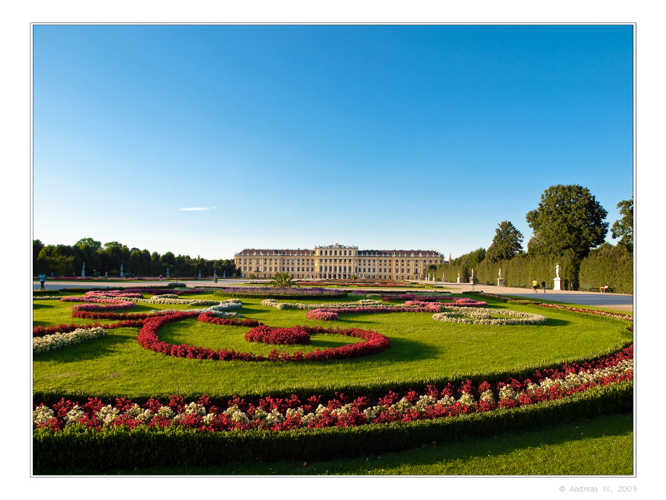 Sommerabend in Schönbrunn II