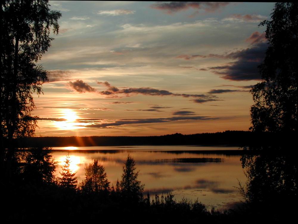 Sommerabend in Schweden - Särna