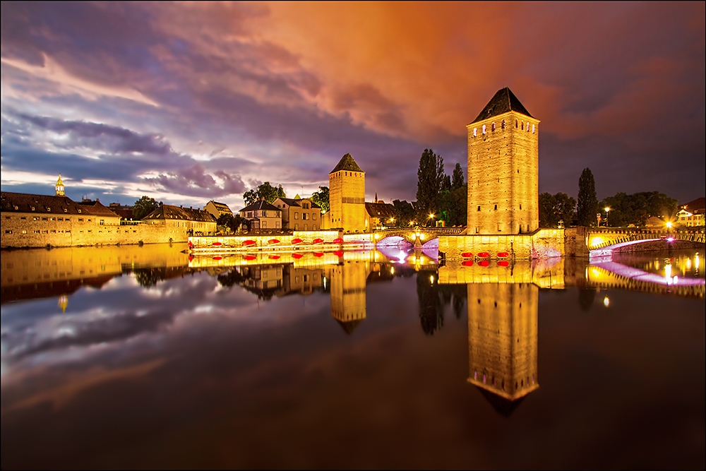 Sommerabend in Straßburg