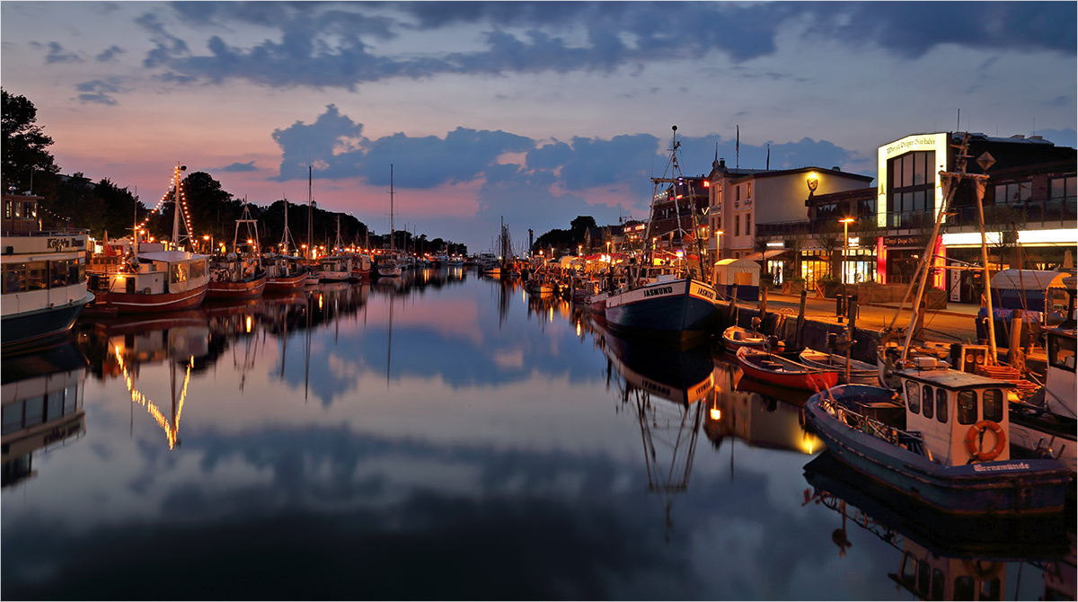 Sommerabend in Warnemünde