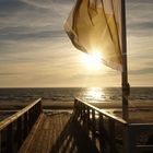 Sommerabend Promenade Westerland Sylt