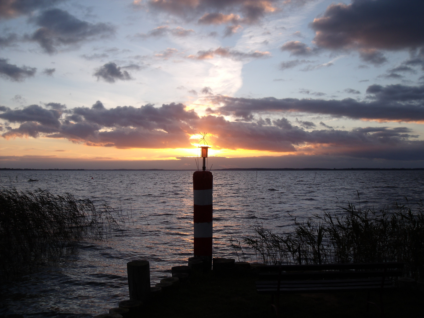 Sommerabend Sonnenuntergang