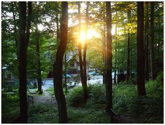 Sommerabend ums Waldsteinhaus