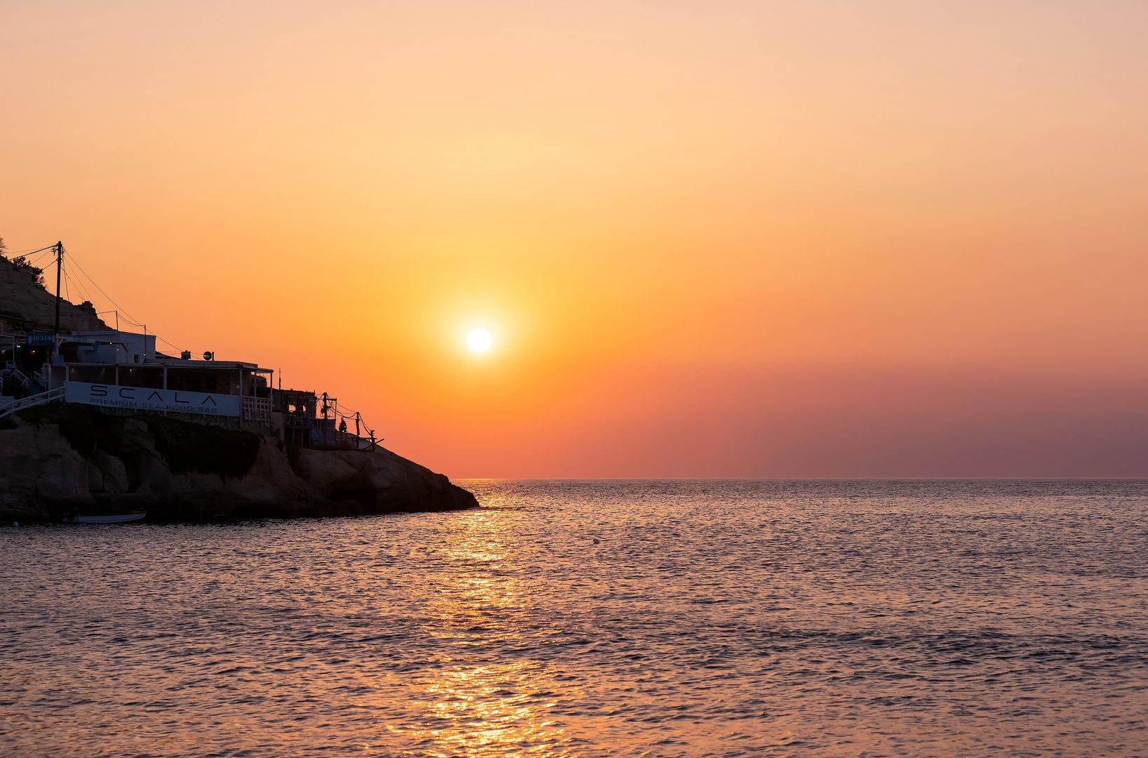 Sommerabendsonne am Meer