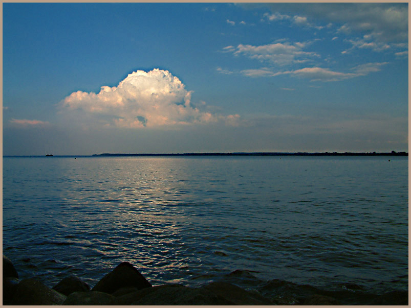 Sommerabendwolke