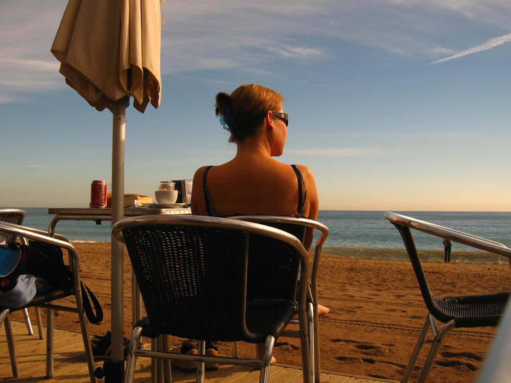 Sommerabschied in Barcelona, Spanien