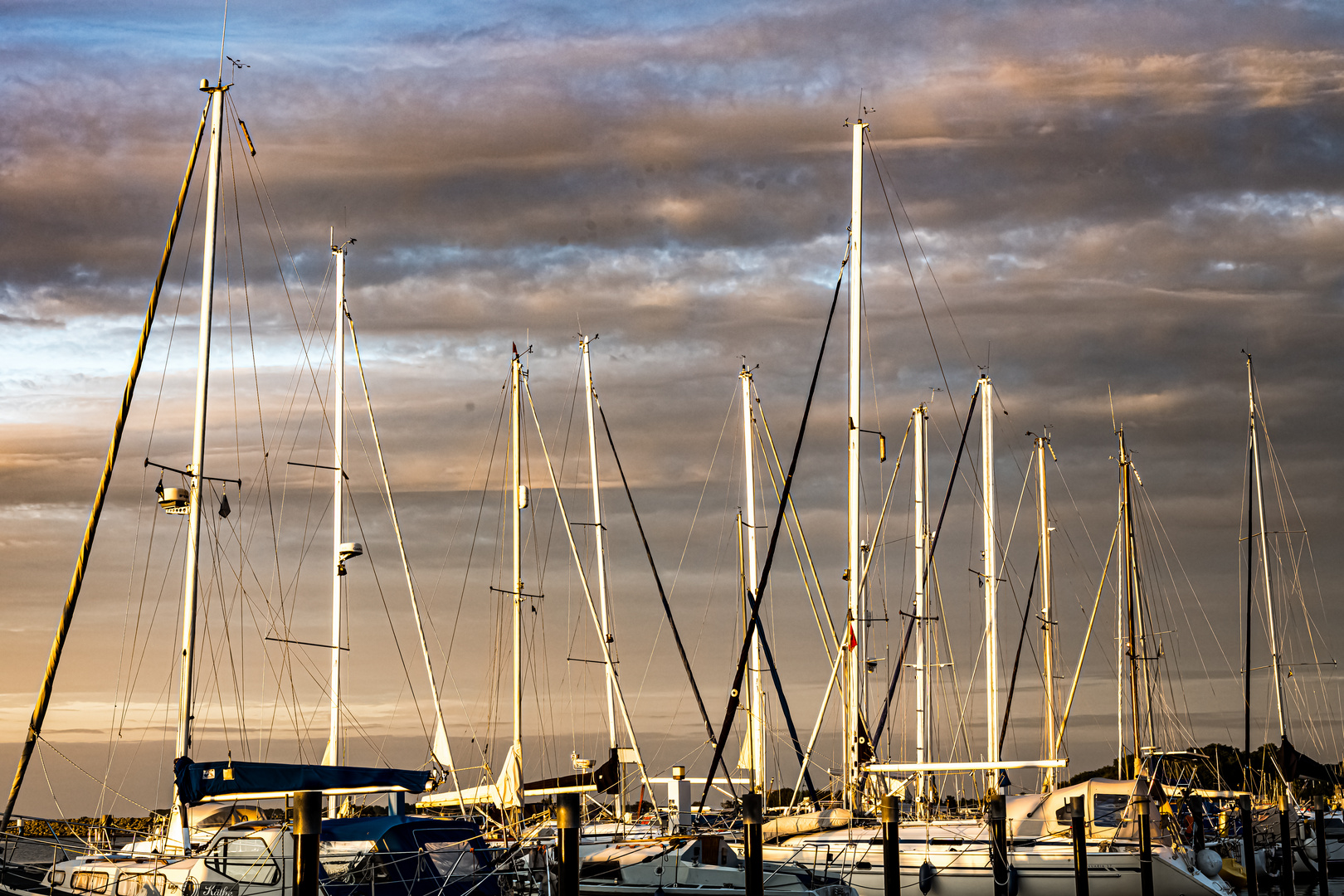 Sommeranfang am Barther Hafen