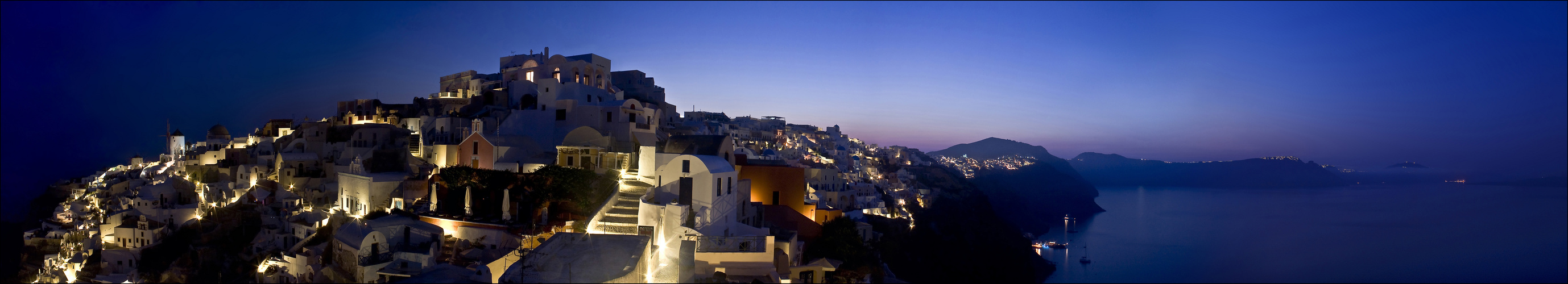 sommeranfang in oia, santorin