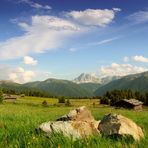 Sommeraufnahme von der Rodenecker Alm