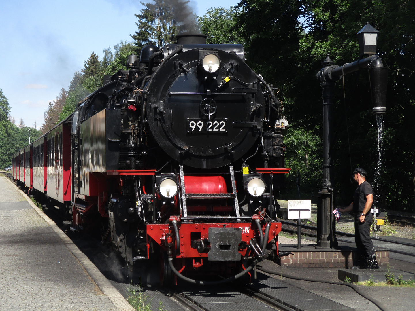 Sommerausflug mit der HSB nach Schierke 5.