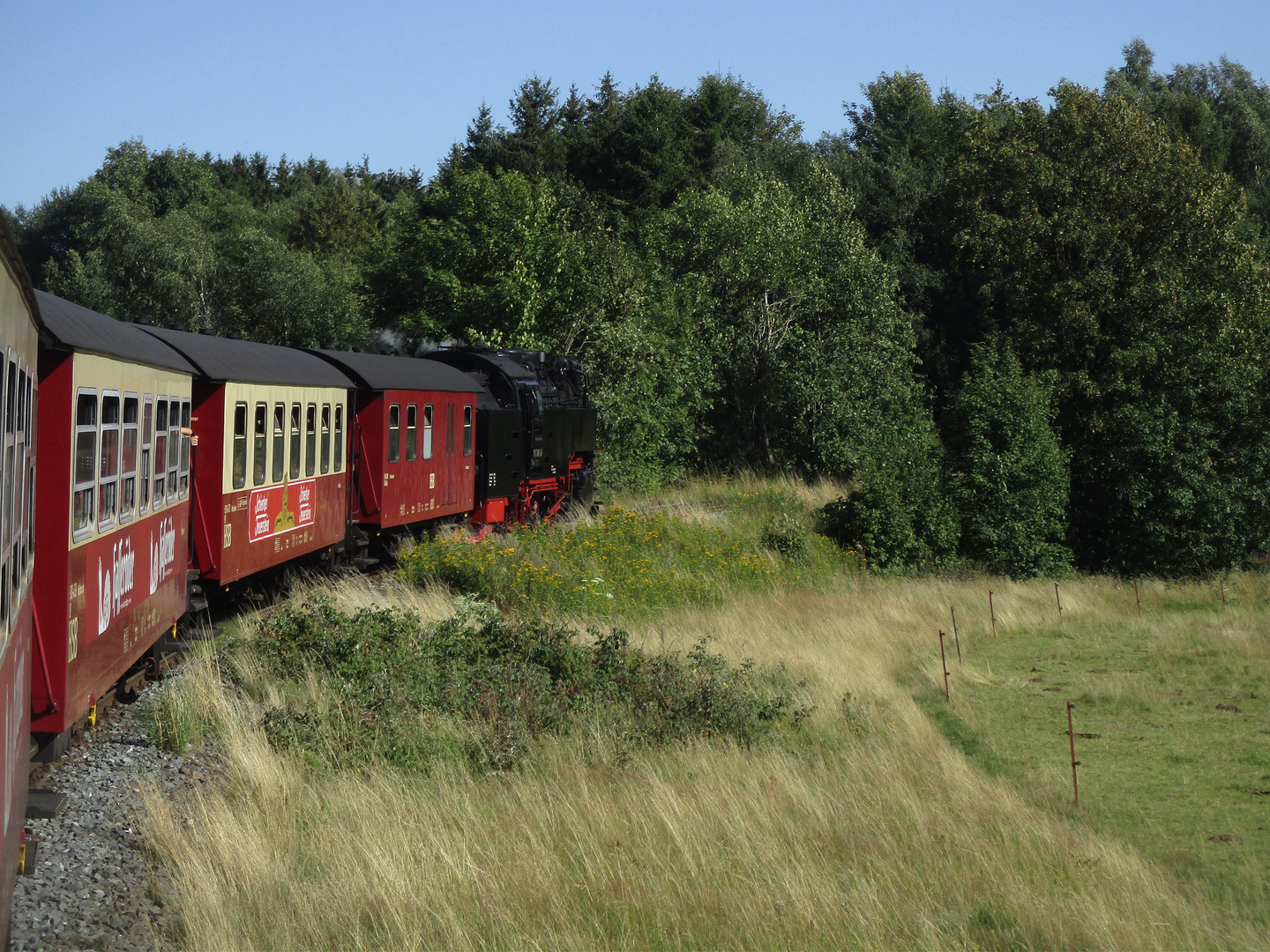 Sommerausflug mit der HSB zurück nach Nordhausen 1.