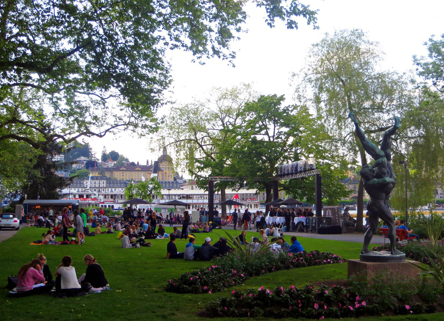 Sommerbars beim Inseli ...