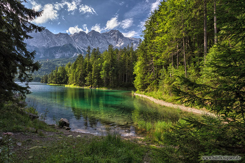 Sommerbesuch am Eibsee