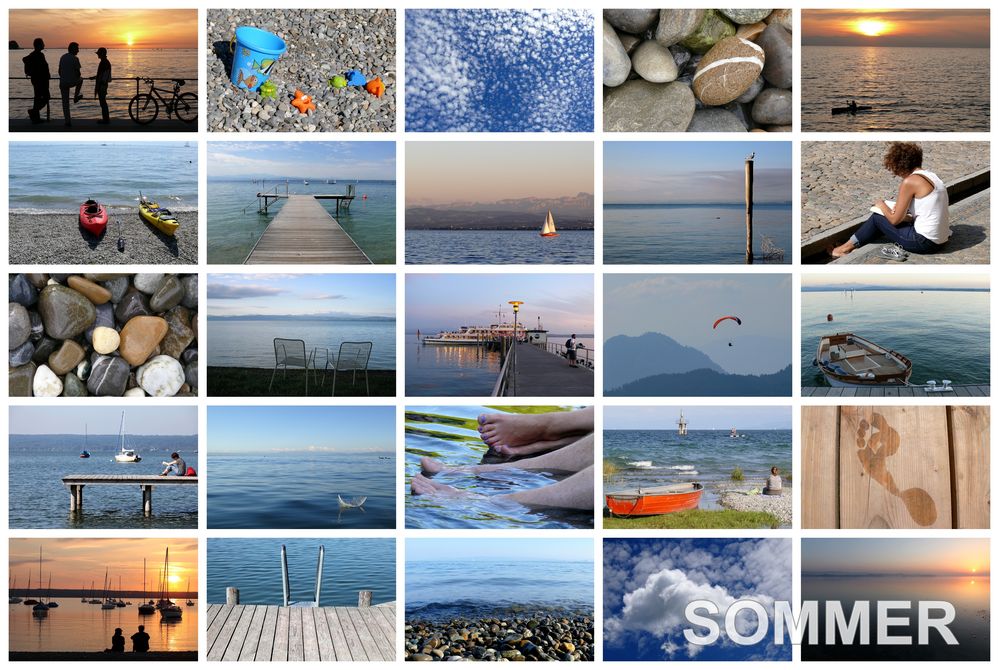 Sommercollage