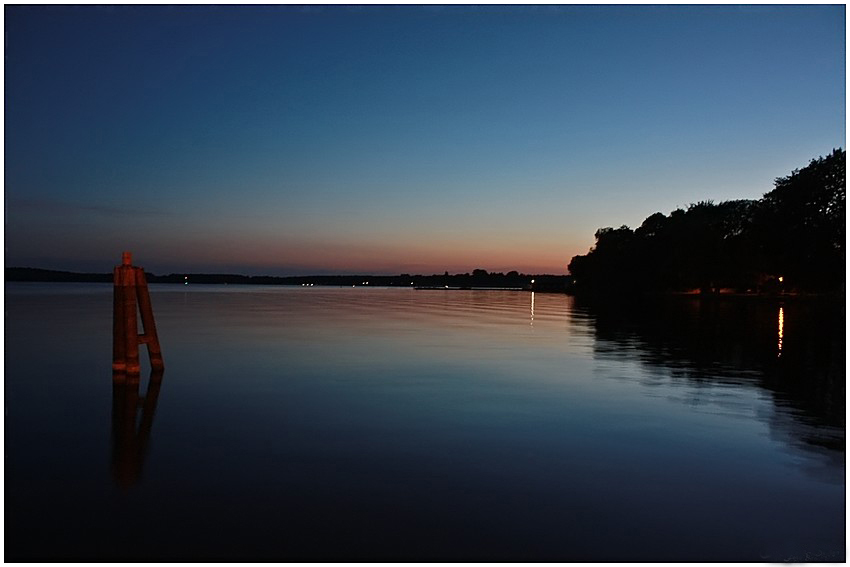 Sommerdämmerung an der Müritz