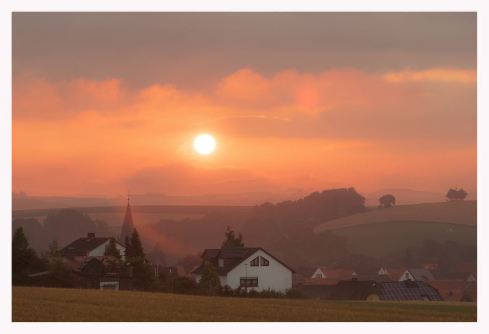 Sommerfarben am Morgen